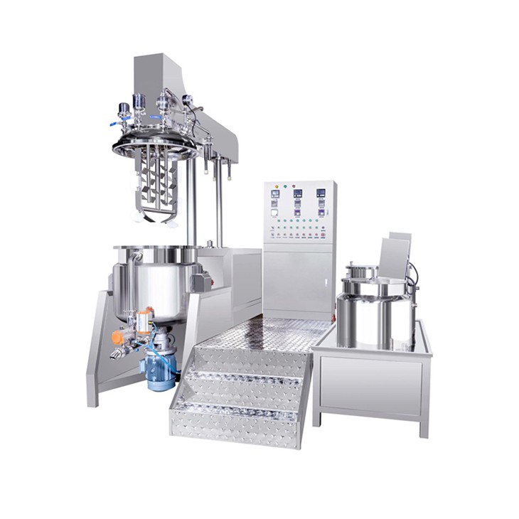 میکسر هموژنایزر وکیوم 500 لیتری برای لوازم آرایش